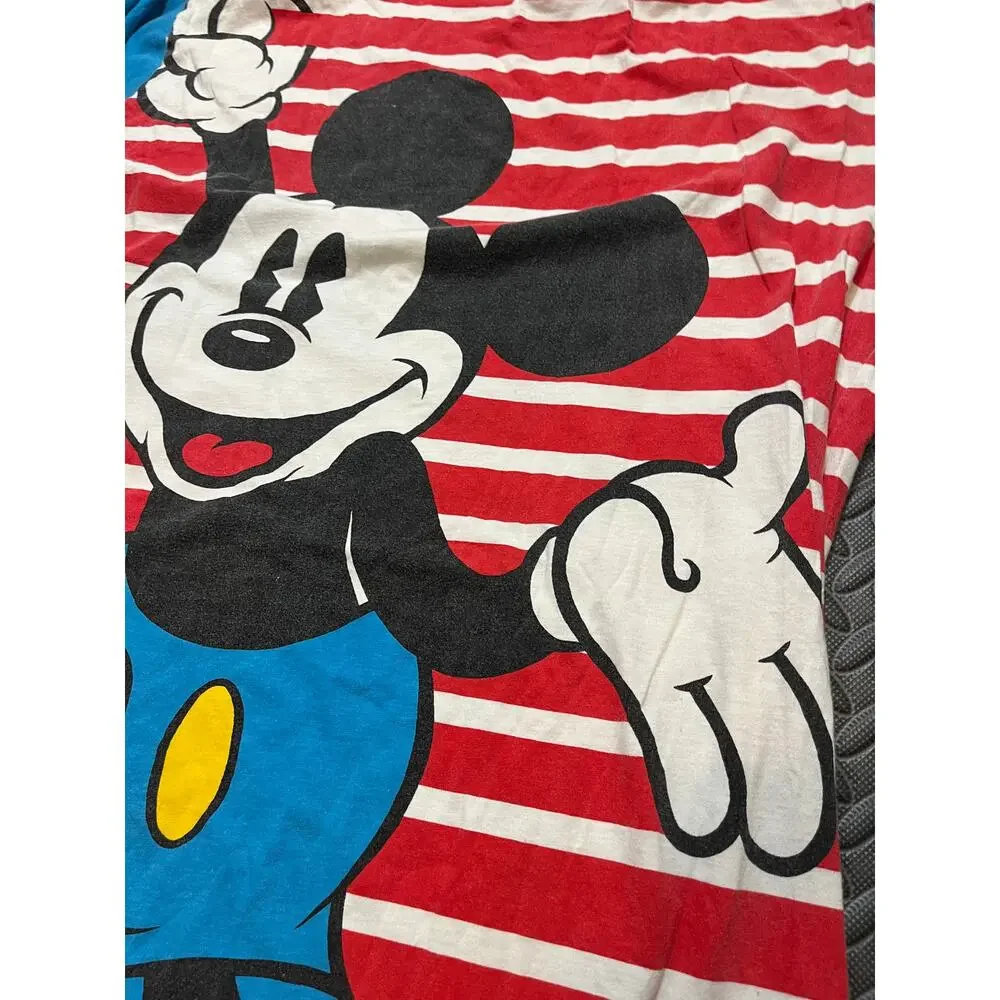 RARE Vintage Mickey‎ Mouse Disney Single Stitch Nigh Gown Shirt AOP OS